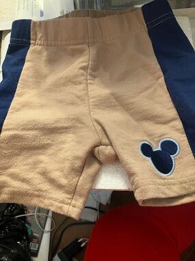 Disney Shorts with Side Panels and Mickey Patch 12M